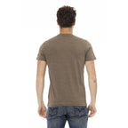 Men Round-Neck Short-Sleeves T-Shirt – Breathable, Multicolor