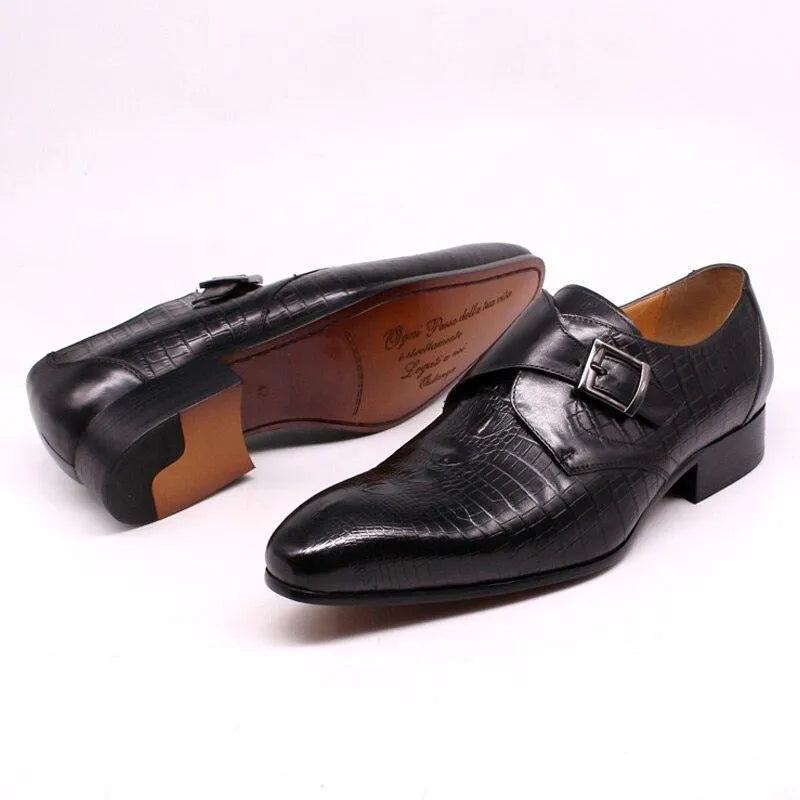 Men's Leather Dress Shoes - Dress Shoes - Guocali