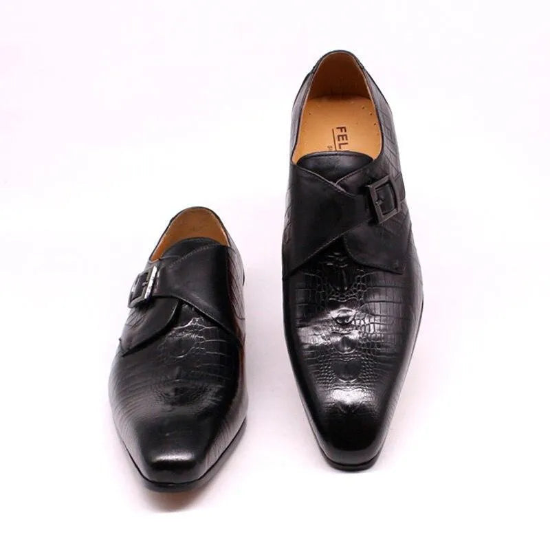 Men's Leather Dress Shoes - Dress Shoes - Guocali