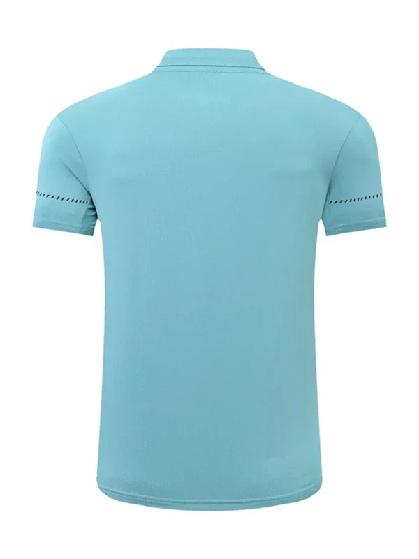 Men Short Sleeves Polo Shirt – Quick-Drying - Green -Guocali