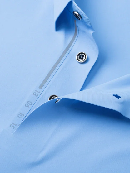 Men Short Sleeves Polo Shirt – Stretchable - Green, Black -Guocali