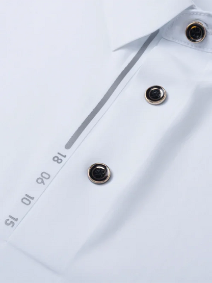 Men Short Sleeves Polo Shirt – Stretchable - Green, Black -Guocali