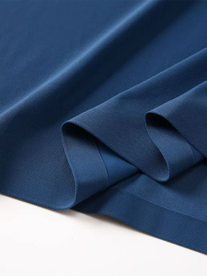 Men Short Sleeves Polo Shirt – Stretchable - White -Guocali