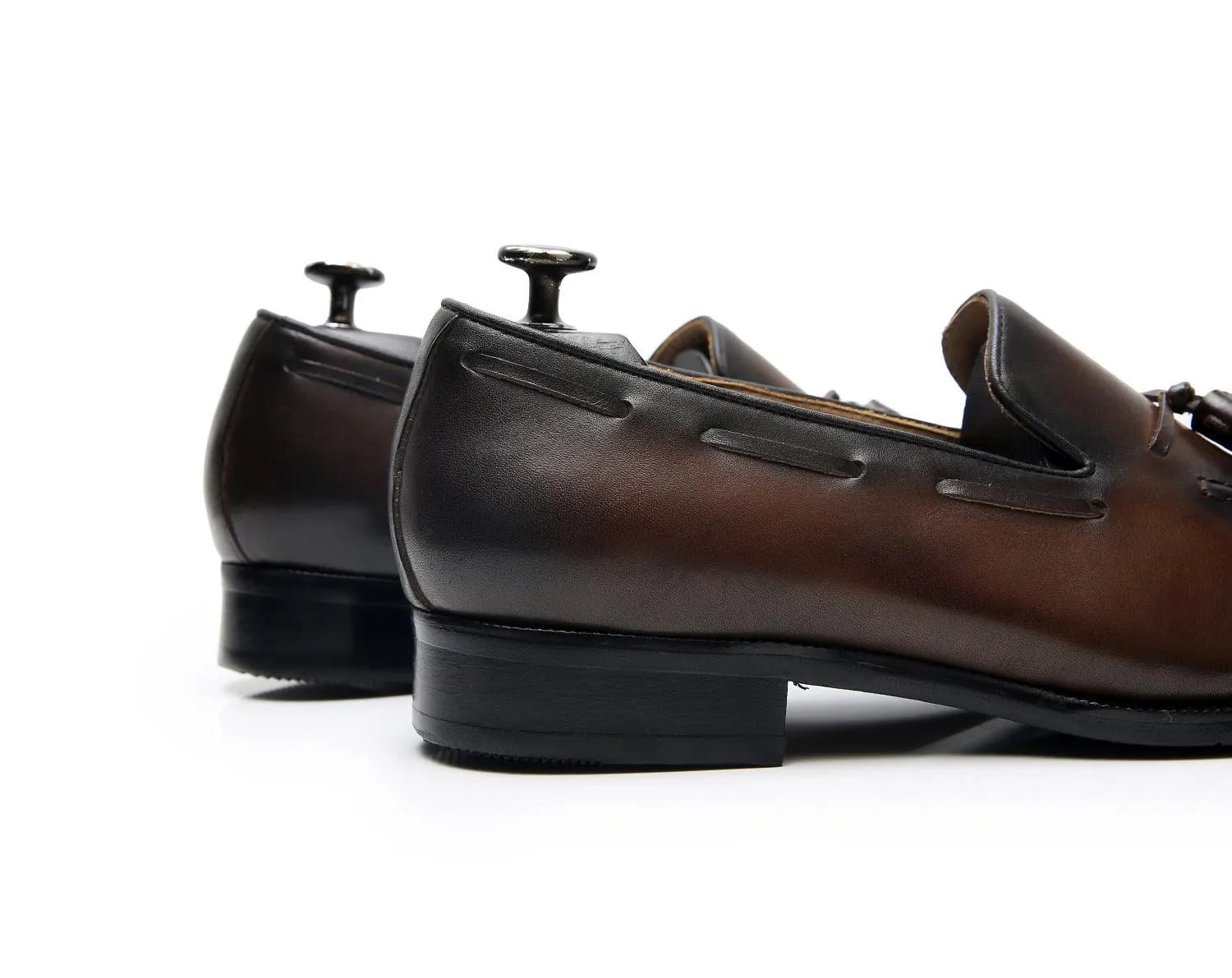Men Tassel Dress Loafers - Slip-On Formal Dress Shoes