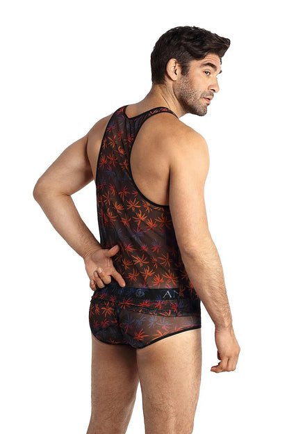 Men Undershirt Vest Singlet - Lightweight - Sleeveless -Guocali