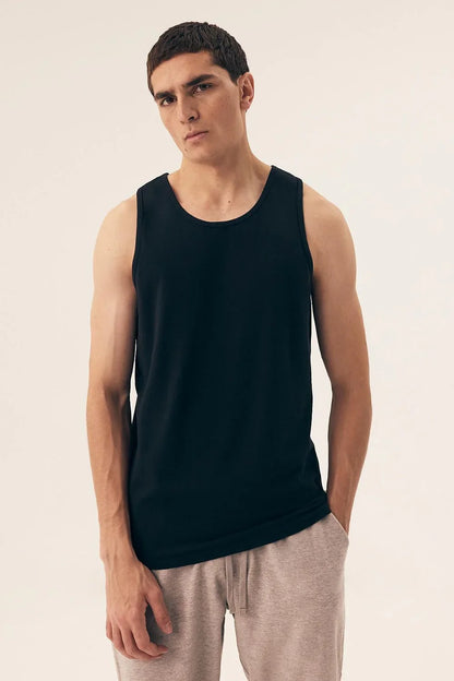 Men Undershirt Vest Singlet - Stretchable - Sleeveless -Guocali