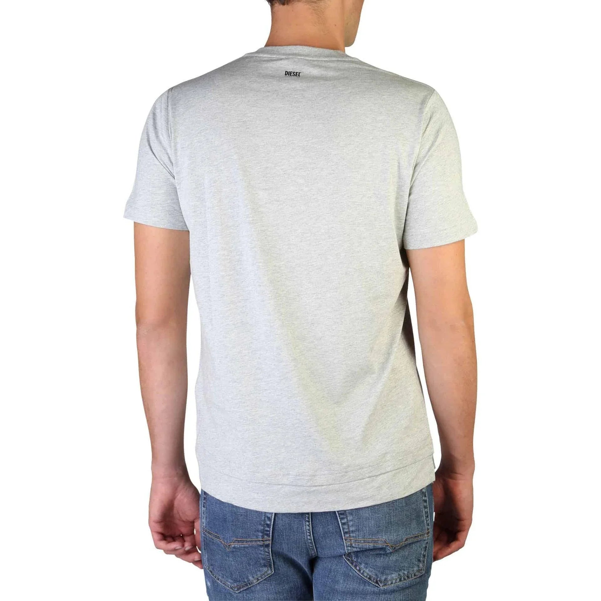 Men V-Neck Short-Sleeves T-Shirt – Breathable - Gray -Guocali