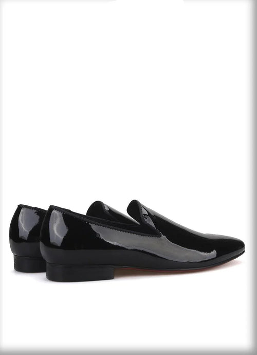 Men Venetian Dress Loafers - Slip-On Flat Formal Dress Shoes