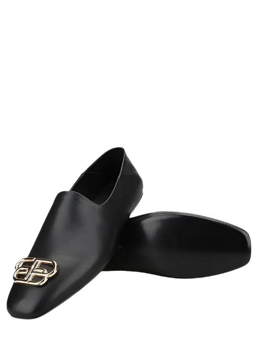 Mules Leather Men Loafers - Men Shoes -Guocali