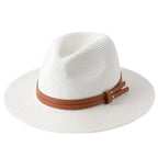 Panama Hat - Wide Brim Sun Hat -Guocali