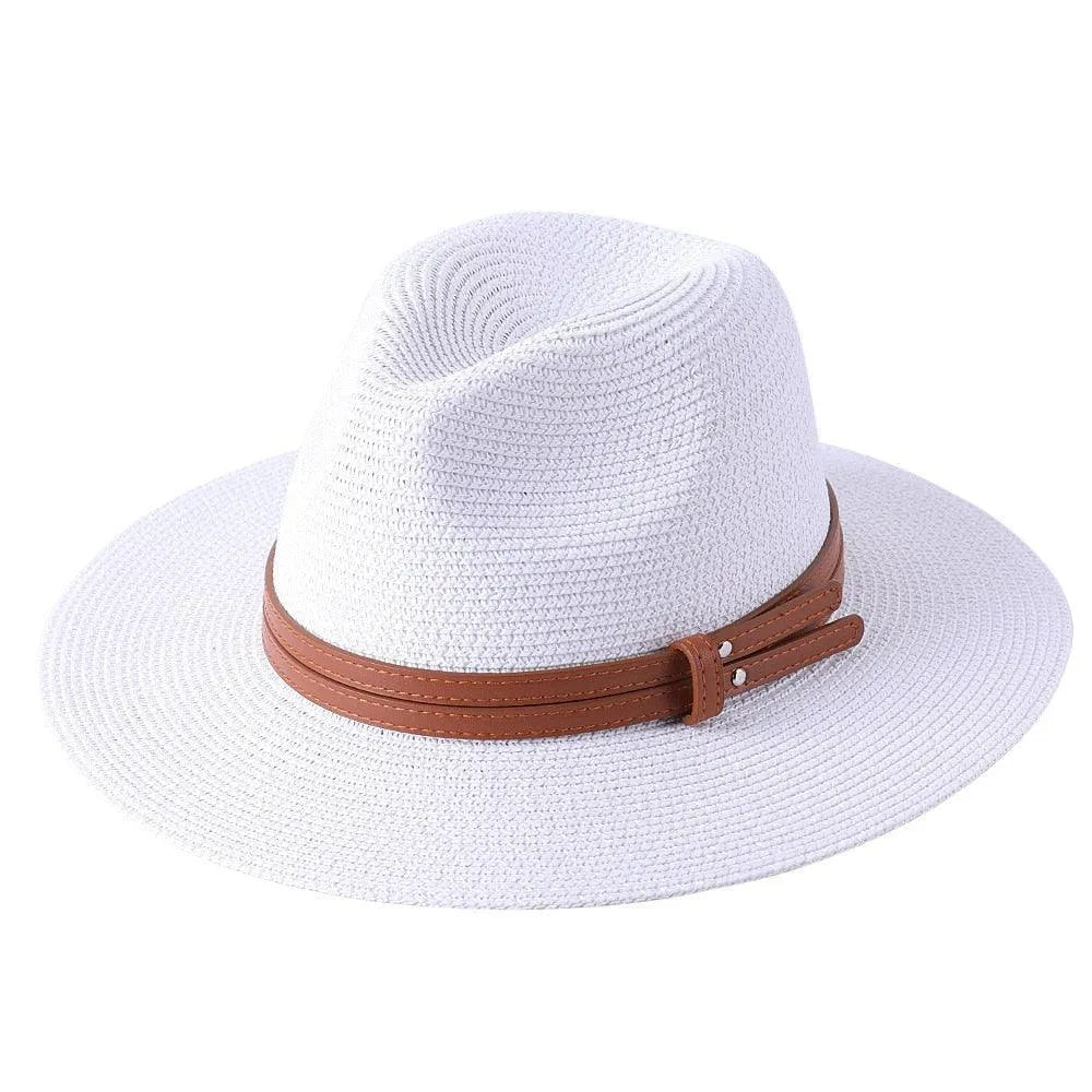 Panama Hat - Wide Brim Sun Hat -Guocali
