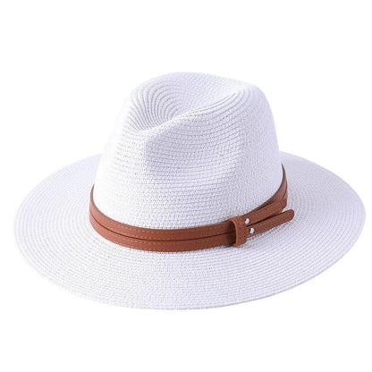 Panama Hat - Wide Brim Sun Hat -Guocali
