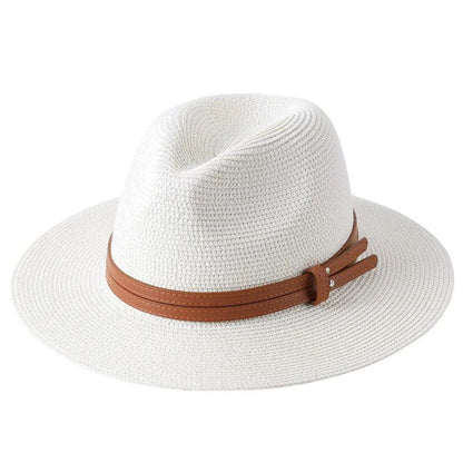 Panama Hat - Wide Brim Sun Hat -Guocali