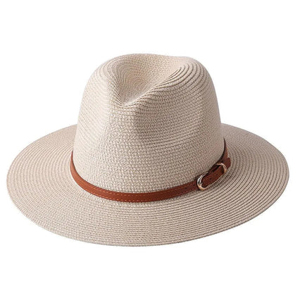 Panama Hat - Wide Brim Sun Hat -Guocali