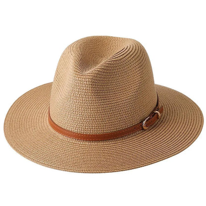 Panama Hat - Wide Brim Sun Hat -Guocali