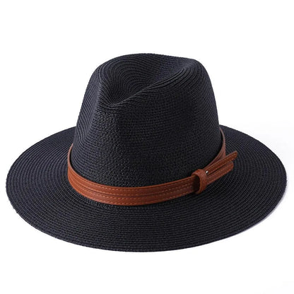 Panama Hat - Wide Brim Sun Hat -Guocali