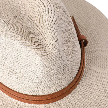 Panama Hat - Wide Brim Sun Hat -Guocali