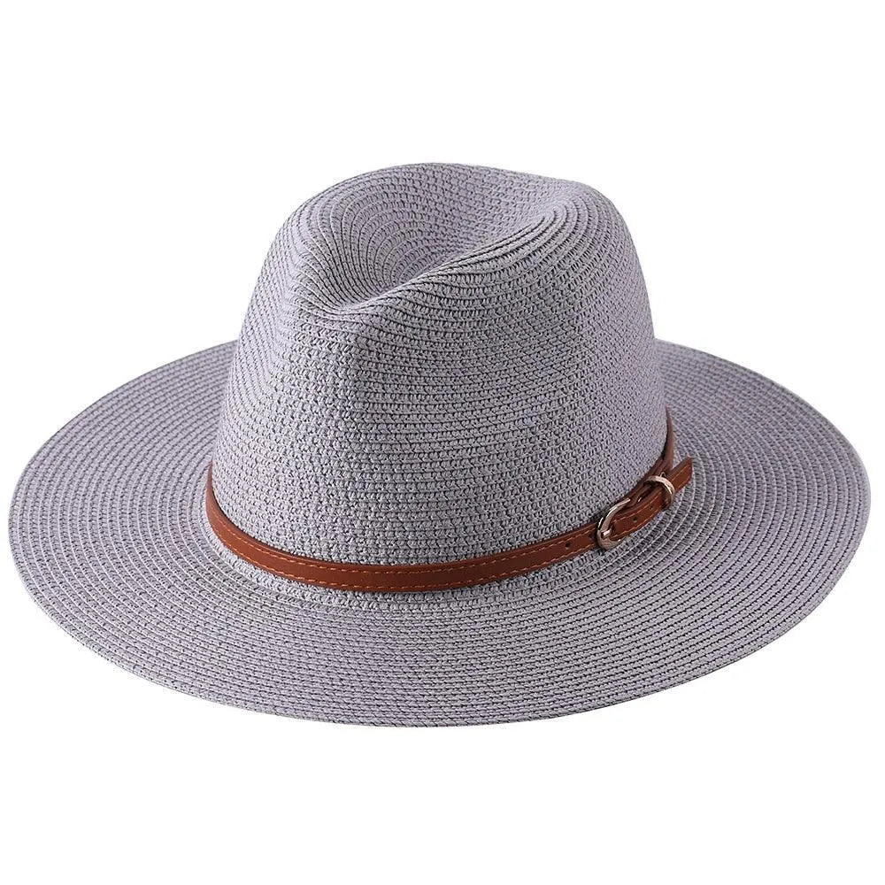 Panama Hat - Wide Brim Sun Hat -Guocali