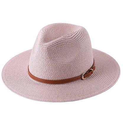 Panama Hat - Wide Brim Sun Hat -Guocali