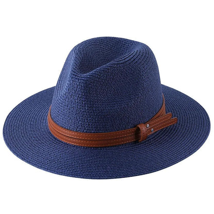 Panama Hat - Wide Brim Sun Hat -Guocali