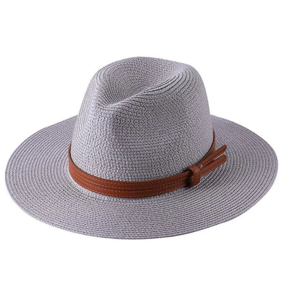Panama Hat - Wide Brim Sun Hat -Guocali