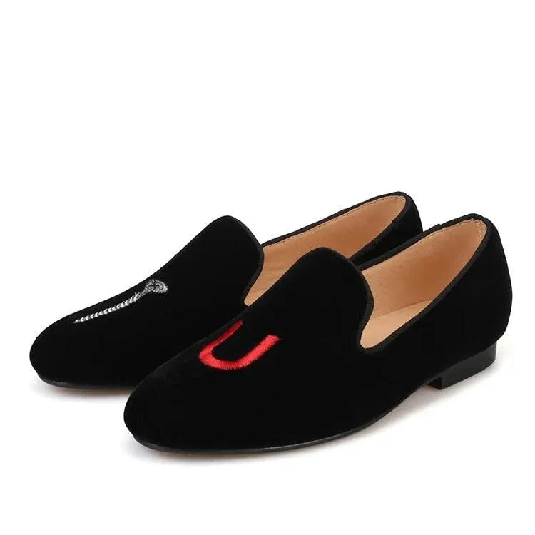 Party-Ready Embroidered Women Loafers - Loafer Shoes - Guocali