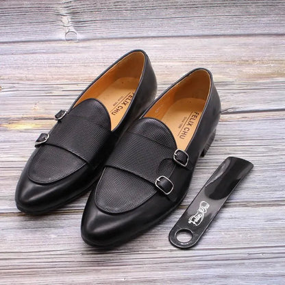 Men Dress Loafers - Buckles, Straps, Slip-On Monk Strap Formal Dress Shoes