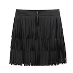 Pencil Skirt Women Leather Fringe Tassel - Mini Women Skirt