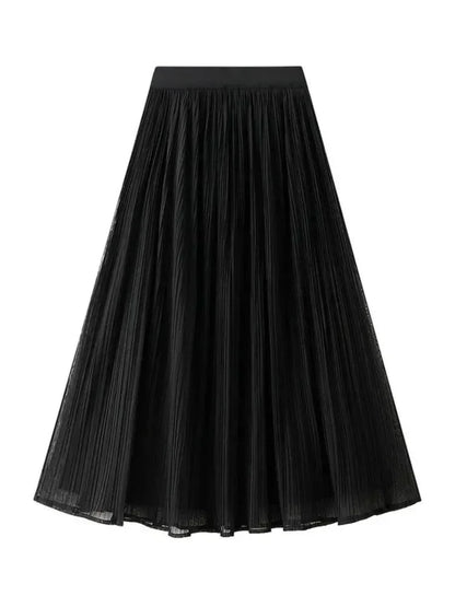 Pleated Skirt Fashion Reversible Design -Guocali
