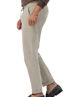Professional Men Trousers – Mid Rise Drawstring -Guocali
