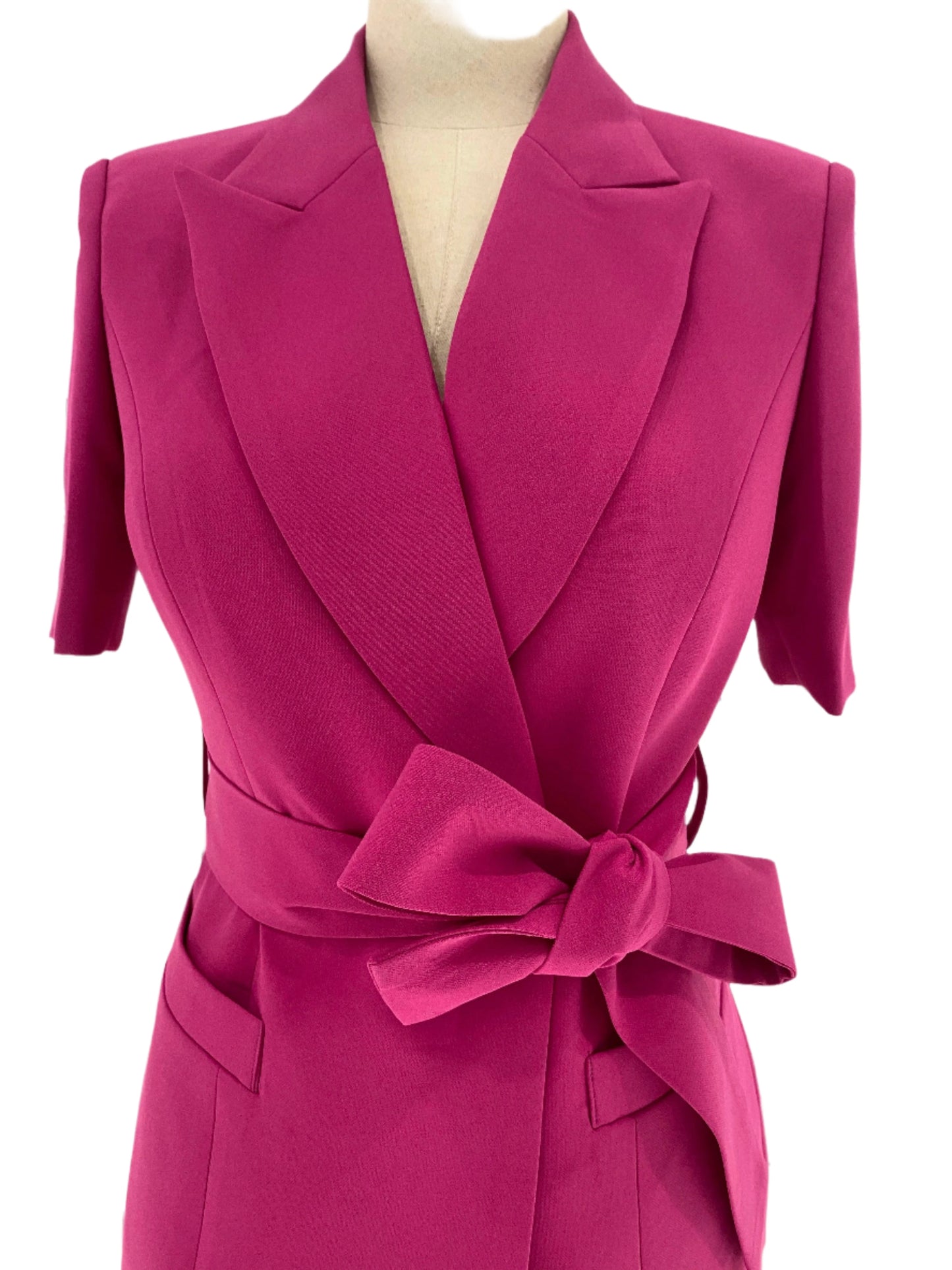 Rose Belted Women Pant Suit - Pantsuit - Guocali