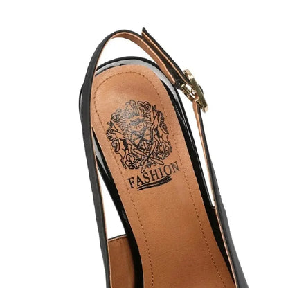 Sandals Leather Women Sandals Pointed Toe -Guocali