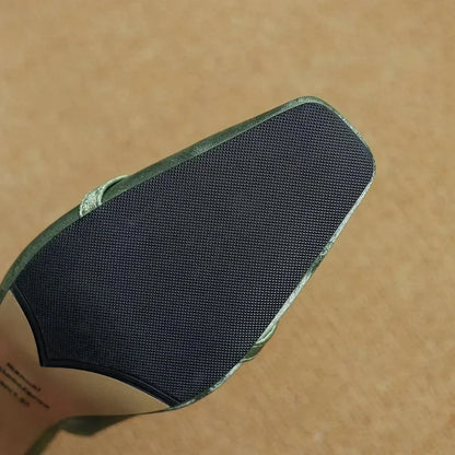 Sandals Women Sandals Leather Slingback Heels -Guocali