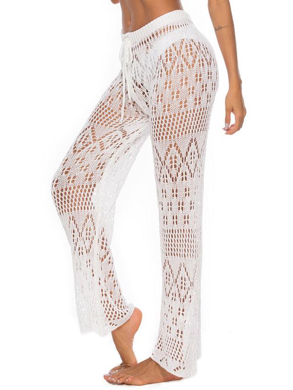 Sexy Hollow Knitted Beach Pants - Beach Pants - Guocali