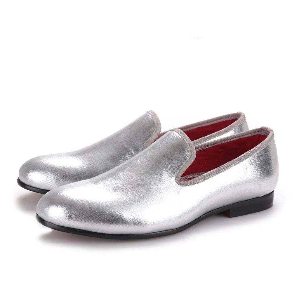 Shiny Slip-On Men loafers - Men Shoes -Guocali