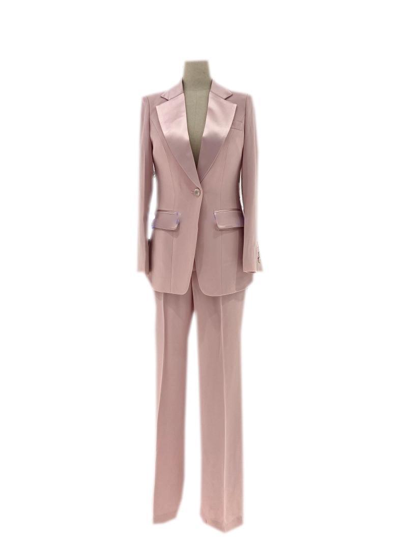 Silk Satin Wedding Pantsuit - Women Trouser Suits - Trouser Suit - Pantsuit - Guocali