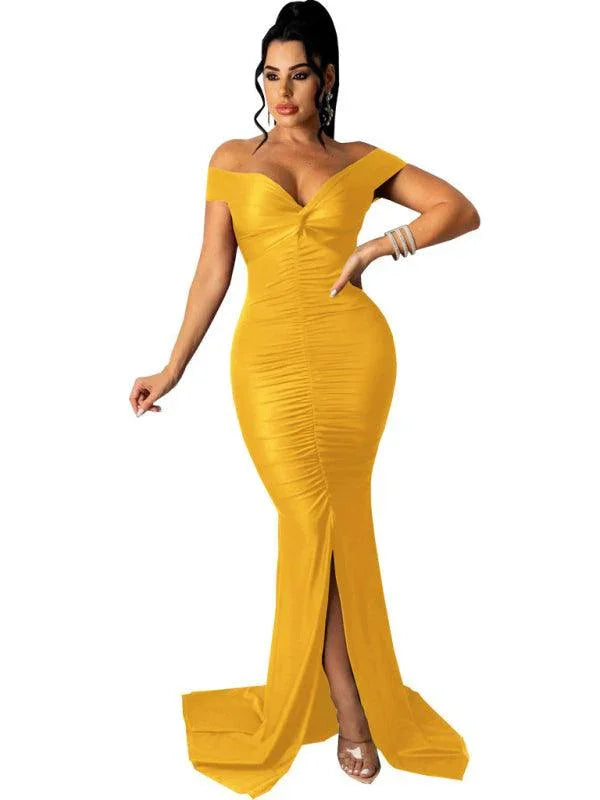Skinny Bodycon Evening Dress