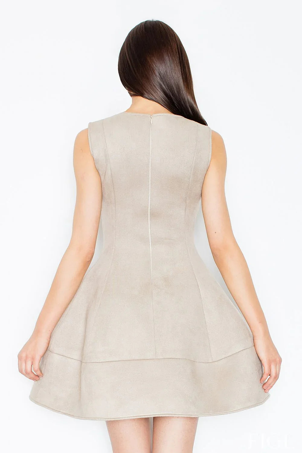 Sleeveless A Line Dress Elegant Casual Style-Day Dress-GUOCALI