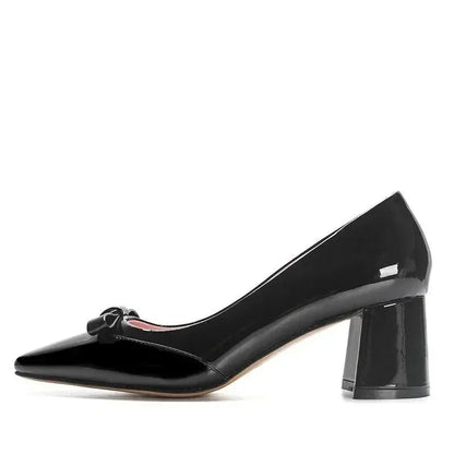Slip-On Square Toe Women's Pumps Shoes -Guocali