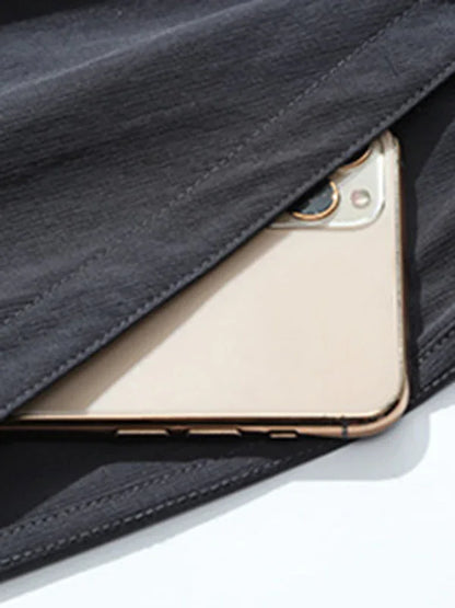 Sporty Men Cargo Pants – Mid Rise Quick-Drying -Guocali