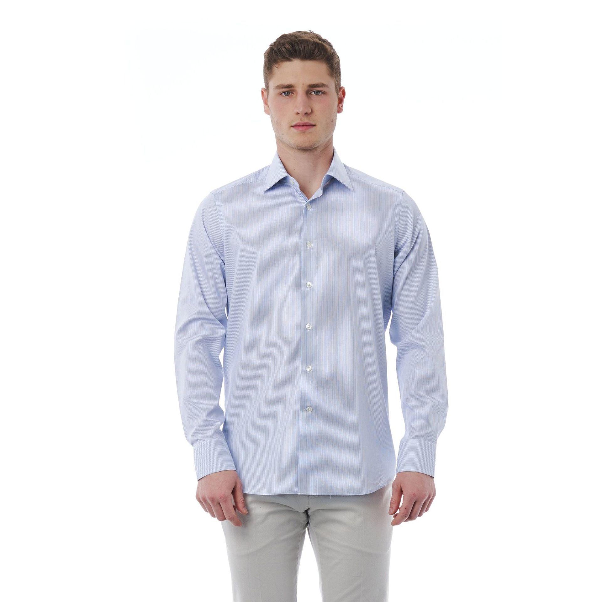 Striped Men Dress Shirts - Bagutta Shirts - Dress Shirt - Guocali