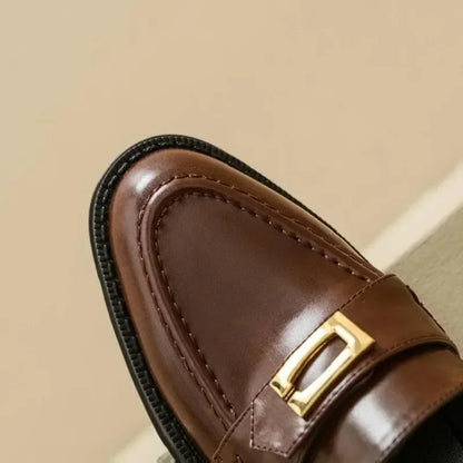 Stylish Low-Heeled Women Loafers -Guocali