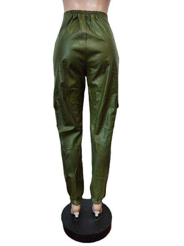 Stylish Multiple Pocket Cargo Trousers - Cargo Trousers - Guocali