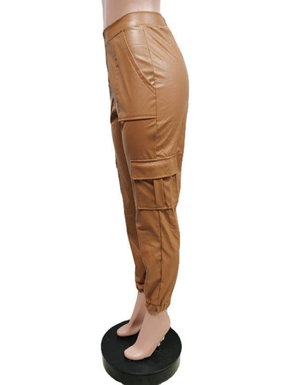 Stylish Multiple Pocket Cargo Trousers - Cargo Trousers - Guocali