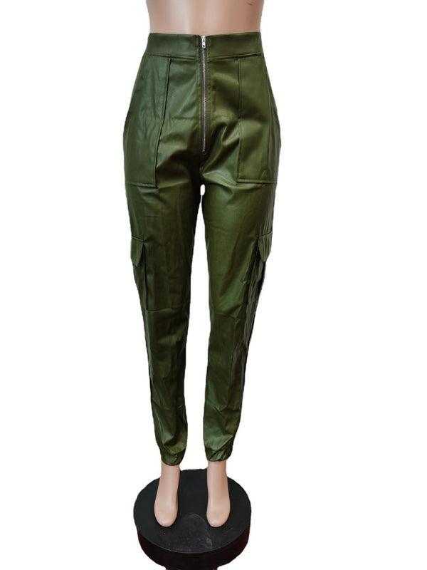 Stylish Multiple Pocket Cargo Trousers - Cargo Trousers - Guocali