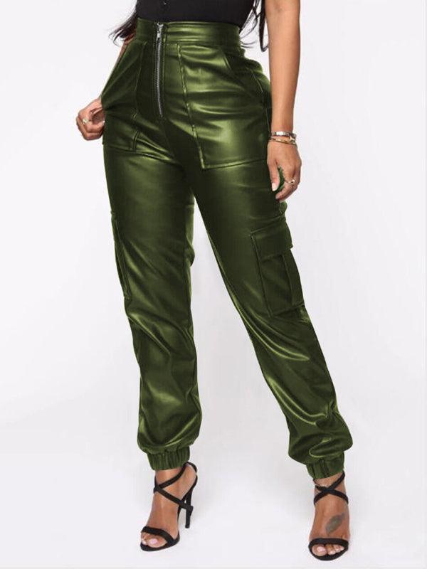 Stylish Multiple Pocket Cargo Trousers - Cargo Trousers - Guocali