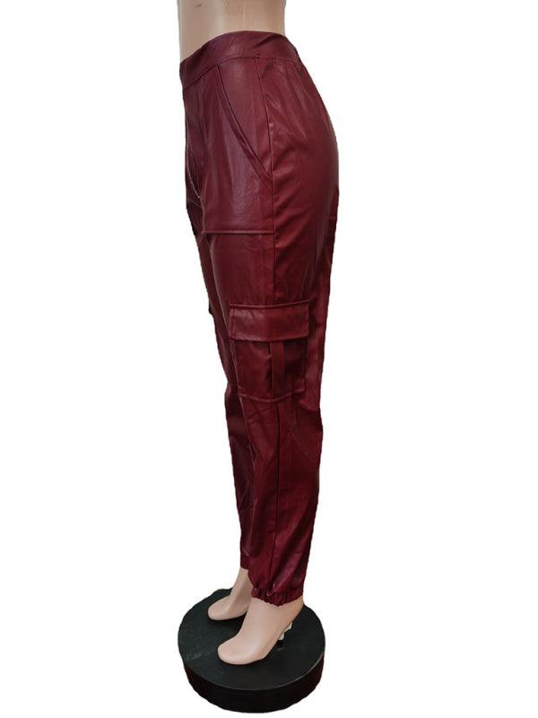 Stylish Multiple Pocket Cargo Trousers - Cargo Trousers - Guocali