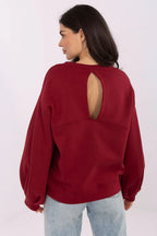 Women's Sweatshirt - Crew-neck With Regular Fit