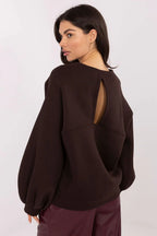 Women's Sweatshirt - Crew-neck With Regular Fit