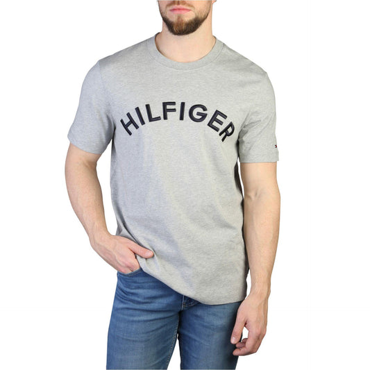 Tommy Hilfiger Men T-shirts - Grey Brand T-shirts - T-Shirt - Guocali